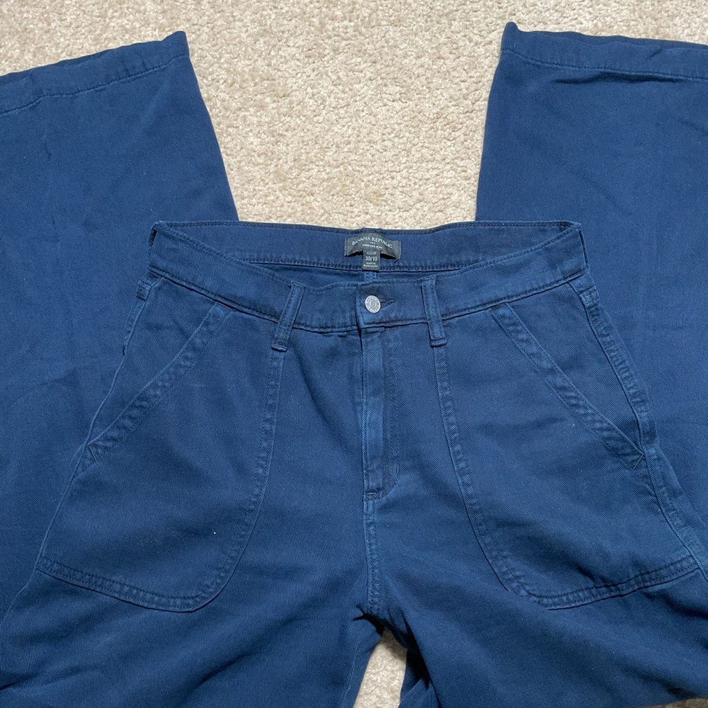 Banana Republic wide leg Jean